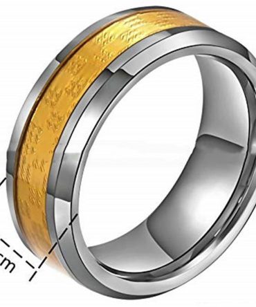 Fashion Tungsten Ring Kimber Men