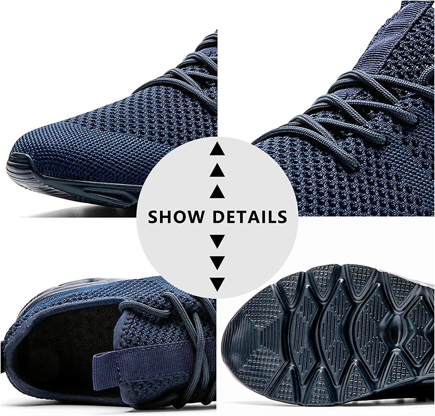 2022 Summer men's casual shoes light sneaker white large size outdoor breathable mesh fashion sports black running tennis shoes - Image 257