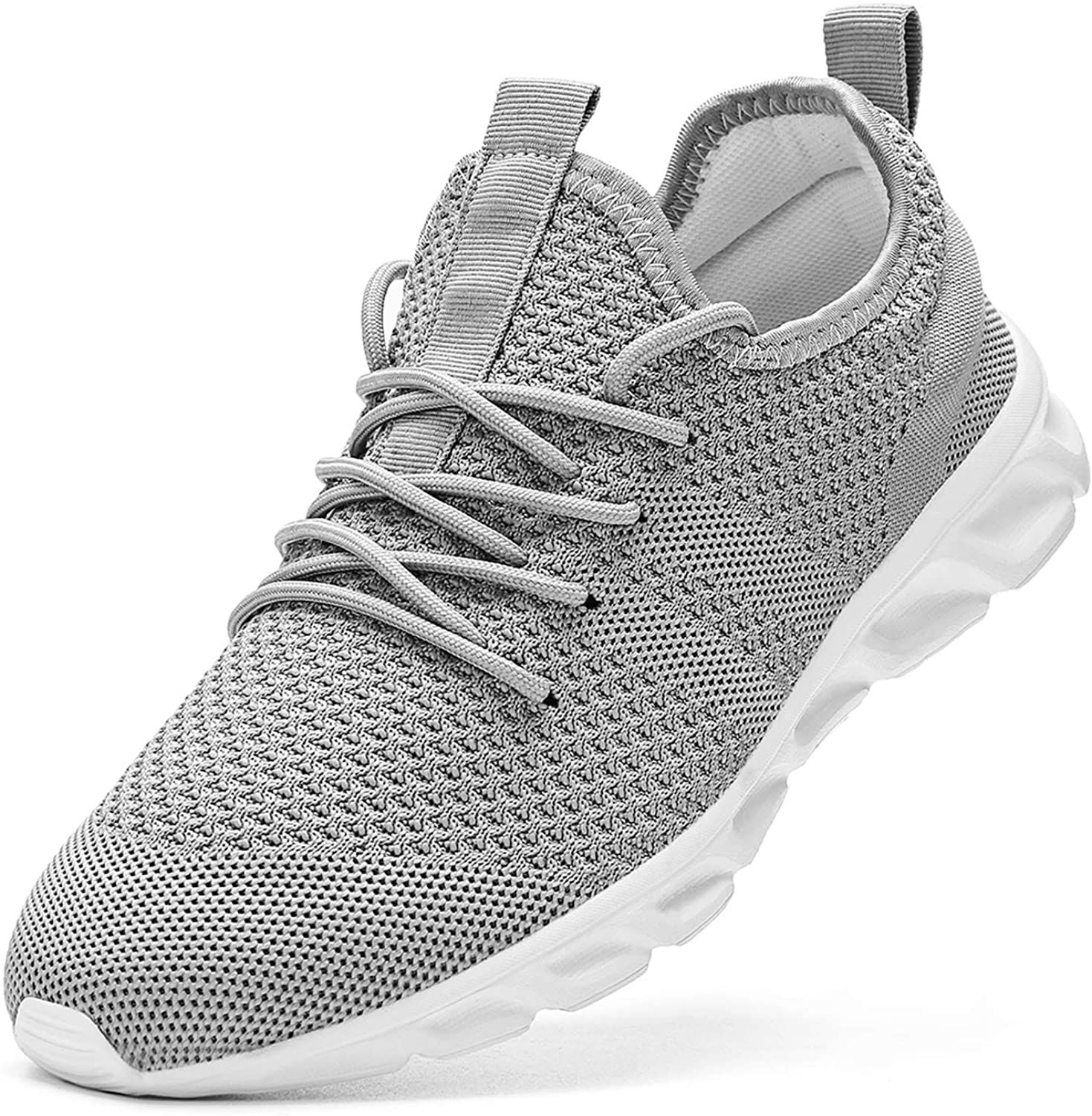 2022 Summer men's casual shoes light sneaker white large size outdoor breathable mesh fashion sports black running tennis shoes - Image 163