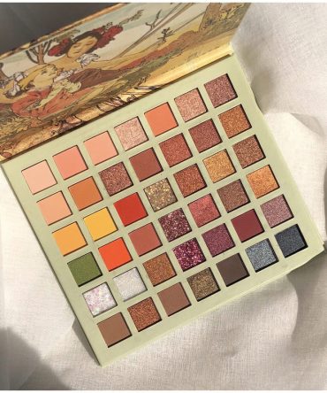 42-color Rose Gold Pearl Eyeshadow Set Eyeshadow Palette Desert Palette Matte Pearlescent Eyeshadow Complete Beauty Makeup Set
