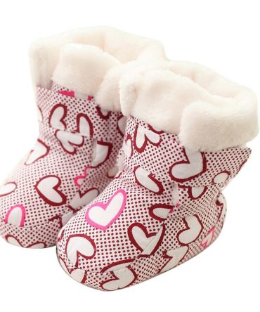 Infant Shoes Winter Keep Warm Crib Shoes Baby Shoes Cotton Toddler Shoes