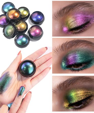 Chameleon Eyeshadow Palette , Gradient Color High Pigmented Eyeshadow Makeup Powder ( 9 Colors )