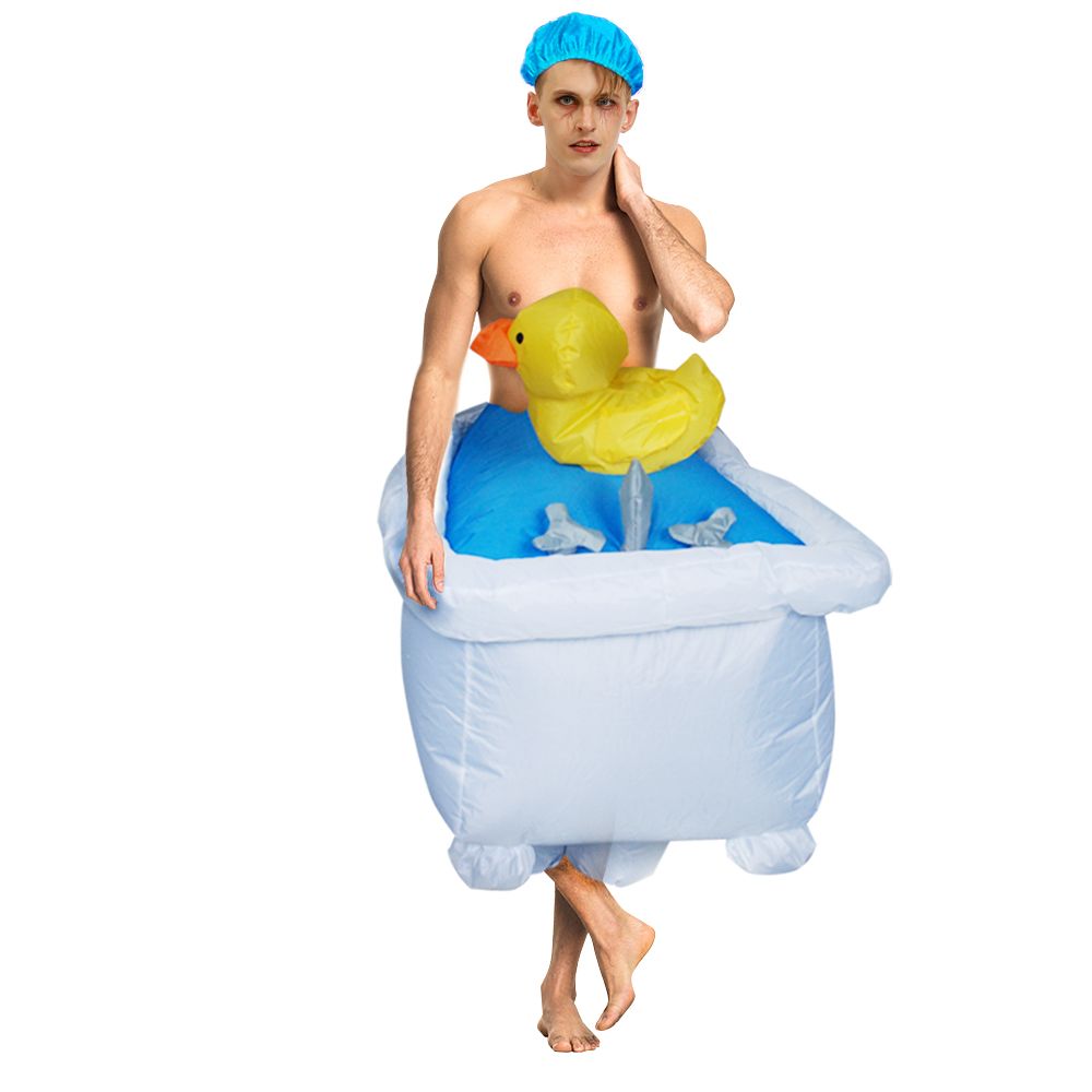 Bathtub Inflatable Costume Cosplay Thanksgiving Christma For Woman Adult Party Festival Stage Performance Funny Costumes - Image 2