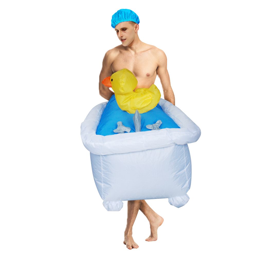 Bathtub Inflatable Costume Cosplay Thanksgiving Christma For Woman Adult Party Festival Stage Performance Funny Costumes - Image 3