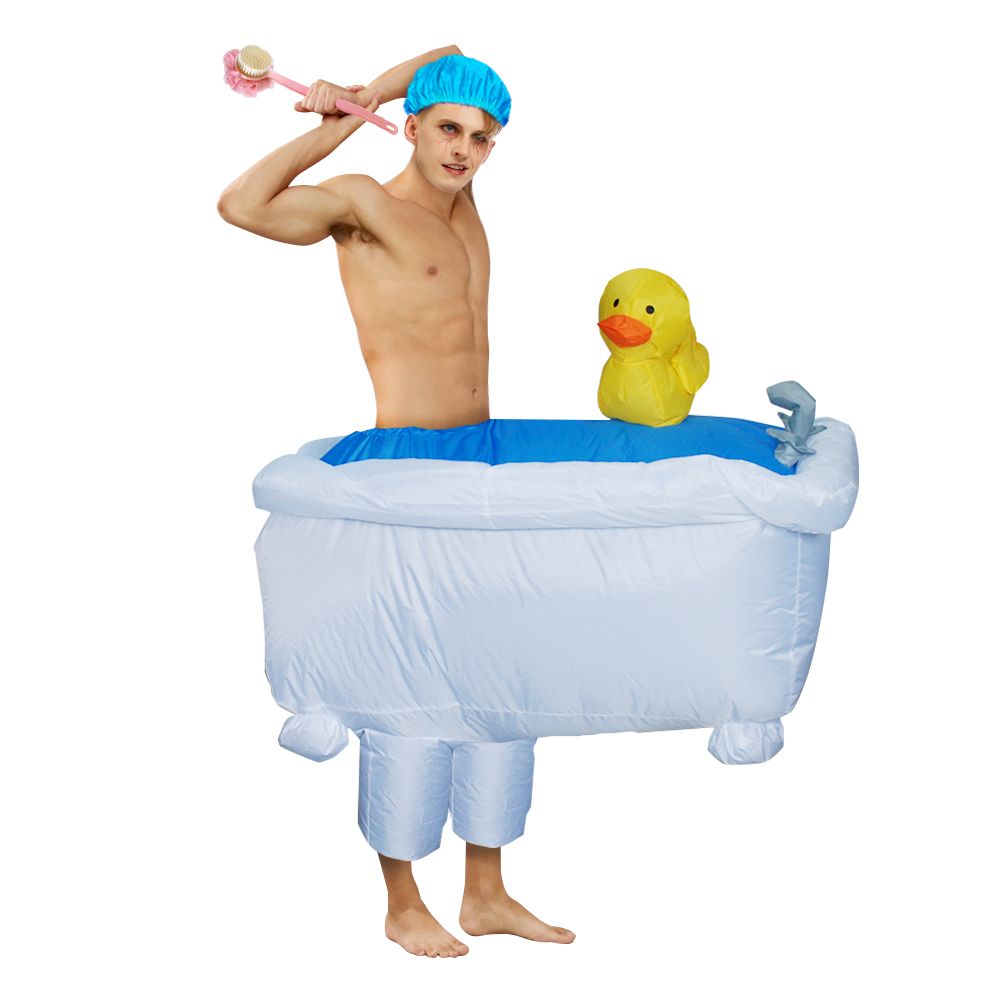 Bathtub Inflatable Costume Cosplay Thanksgiving Christma For Woman Adult Party Festival Stage Performance Funny Costumes - Image 4