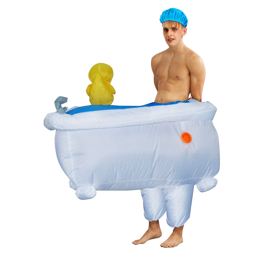 Bathtub Inflatable Costume Cosplay Thanksgiving Christma For Woman Adult Party Festival Stage Performance Funny Costumes - Image 5