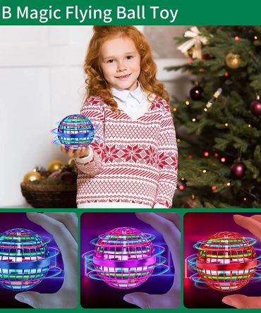 Flying Ball Toys;  Hover Orb;  2022 Magic Controller Mini Drone;  Boomerang Spinner 360 Rotating Spinning UFO Safe for Kids Adults