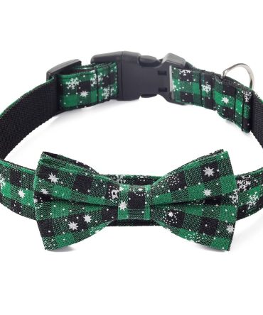 Christmas Dog Collar Snowflake Dog Collar