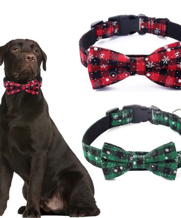 Christmas Dog Collar Snowflake Dog Collar