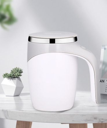 Self Stirring Mug Tea Coffee Electric Rechargeable Auto Mixing Cup Magnetic Stainless Steel Mug Coffee Cup For Office