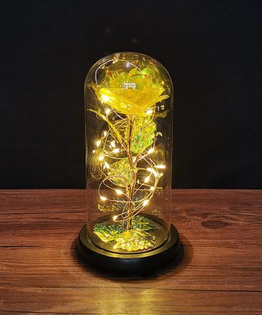 2023 LED Enchanted Galaxy Rose Eternal Rose Forever Rose In Glass Valentines Day Gift for Girlfriend Christmas Wedding Birthday