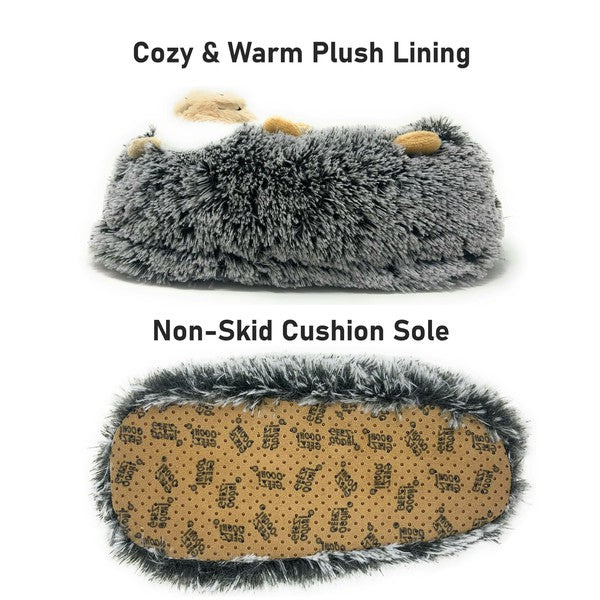 Hedge Hugs - Kids Fluffy House Slippers Shoes - Image 3