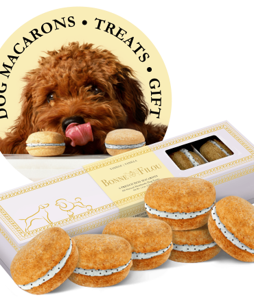 Dog Macarons - Count of 6 (Dog Treats | Dog Gifts)