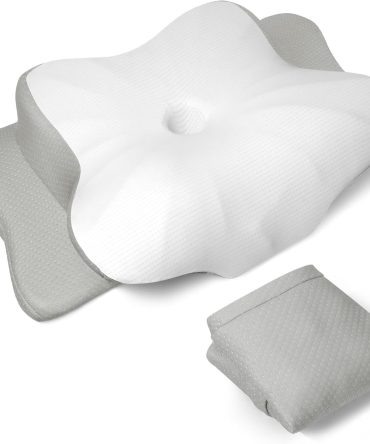 Pillowcase for Cervical Pillow, Pillow Case ONLY, Pillowcase for Butterfly Shape Cervical Memory Foam Pillow