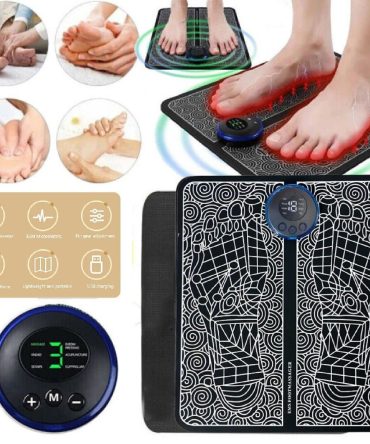 USB Electric Foot Massager Pad Blood Circulation Muscle Stimulator Mat Comfort