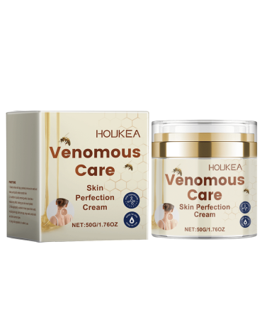 Houkea Bee Venom Skin Cream Skin Cleansing Herbal Gentle Formula Skin Cream