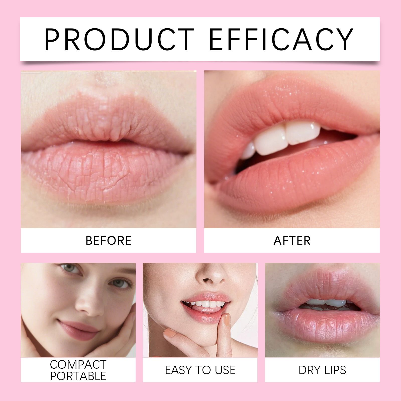 AMZ Hydrating Lip Gloss with Gentle Ingredients for Daily Moisturizing Care, Nourishing Dry Lips, Creating Glass Lip and Plump Lip Effects - Image 8