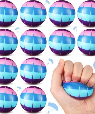 12 PCS Video Game Party Favors Stress Balls, Sensory Fidget Toys Gifts for Kids Video Game Party Decorations Supplies, Goodie Bag Stuffers