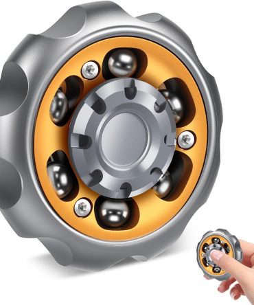 Metal Precision Fidget Spinner - Anxiety Rotator & Restless Fidget Toy, Stress-Relief Tool