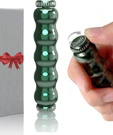 Stocking Stuffers for Teen Boys -Sensory Fidget Toys,Fidget Spinner for Adults Metal Figette Toy Silent Cool Gadgets Quiet Office Desk Toy Anxiety Stress Relief Tools Autism ADHD Gift