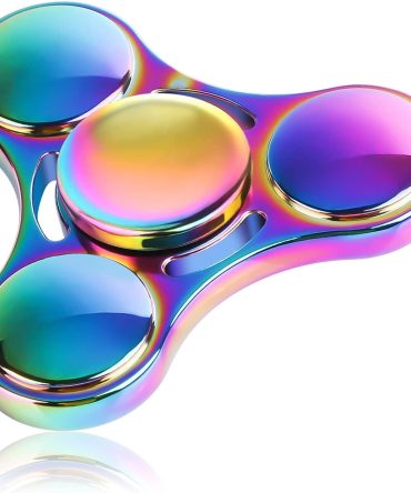 Fidget Spinner Toy Durable Stainless Steel Bearing High Speed Spins Precision Metal Hand Spinner EDC ADHD Focus Anxiety Stress Relief Boredom Killing Time Toys for Adults Kids