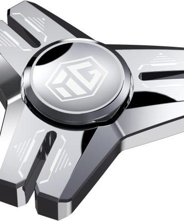Fidget Spinner, Sturdy Stainess Steel Construction Metal Fidget Spinner, Hand Fidget Spinners, Delivers Smooth and Long Spin Times, for Stress Relief, Focus Enhancement, Anxiety Reduction