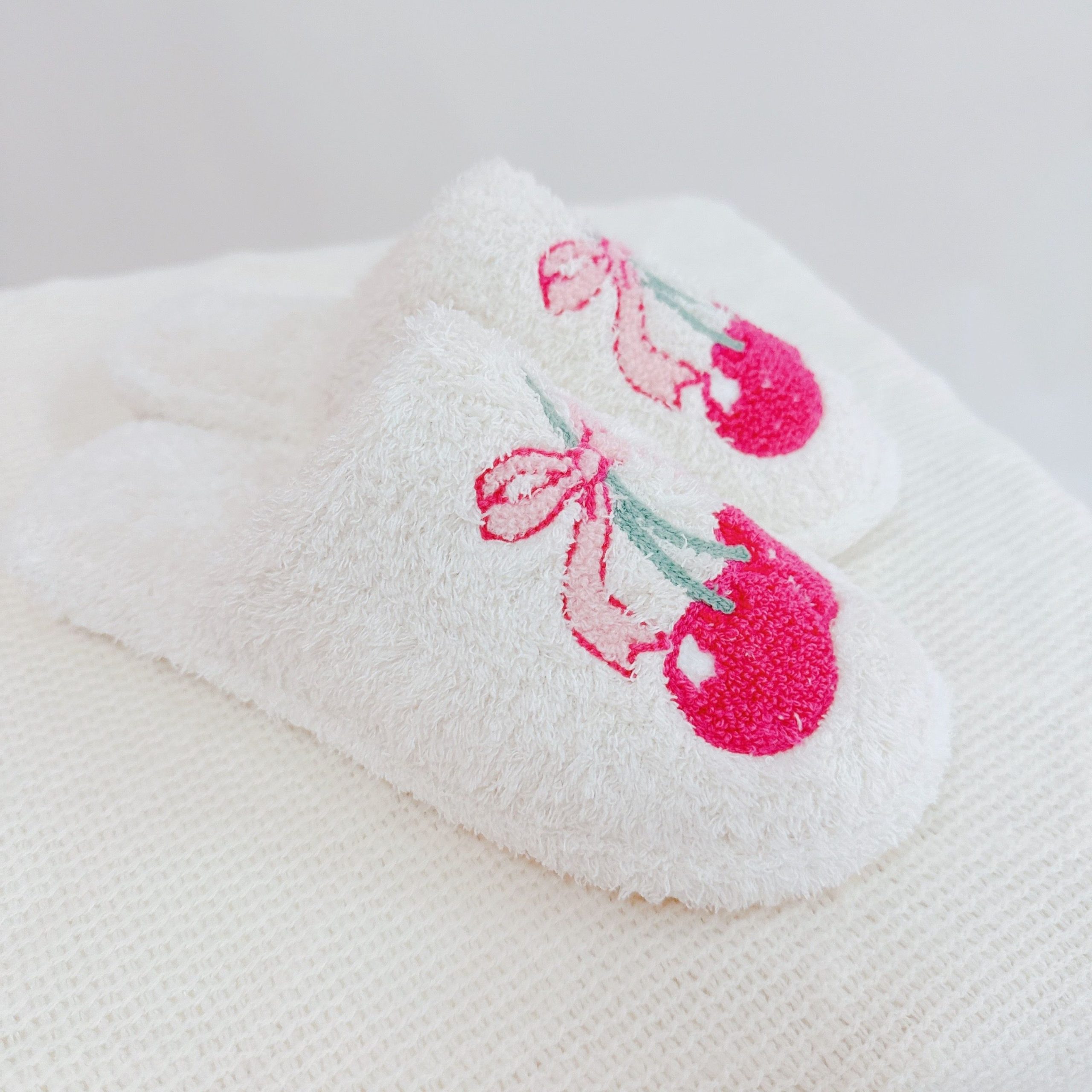 Cherry Bow Coziest Lounge Slippers - Image 5