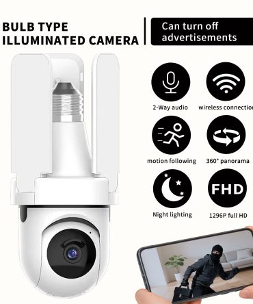 Multi functional three leaf fan light camera, high-definition monitoring+soft air supply, cross-border smart home hot item