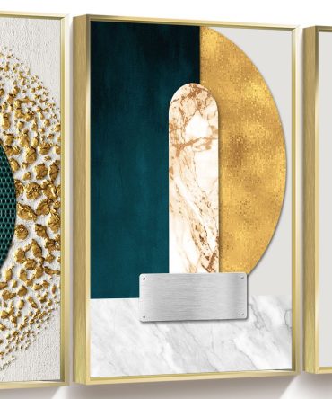 Framed Canvas Wall ArtOil Paintings Impressionism Aesthetic Prints Canvas Paintings for Living Room Bedroom Office Home; 3 Panels