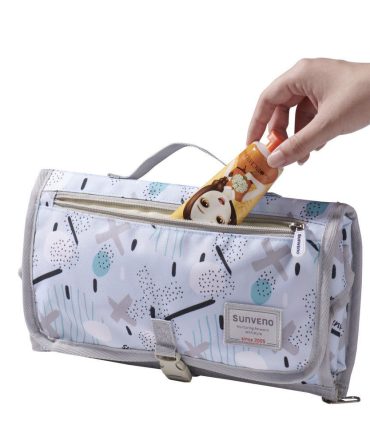 Sunveno Baby Changing Mat Portable Foldable Washable Waterproof Mattress Changing Pad Mats Reusable Travel Pad Diaper