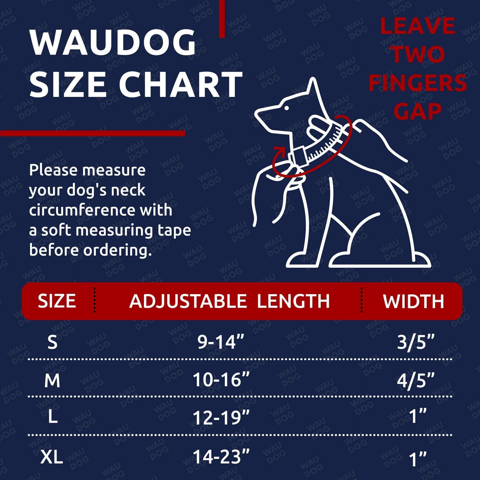 Nylon Dog Collar Adjustable 12-19 inch Neck x 1 inch Wide Dog Collar for Large Small Medium Dogs for Boy Girl Dog Collars with Durable Plastic Buckle - Image 6