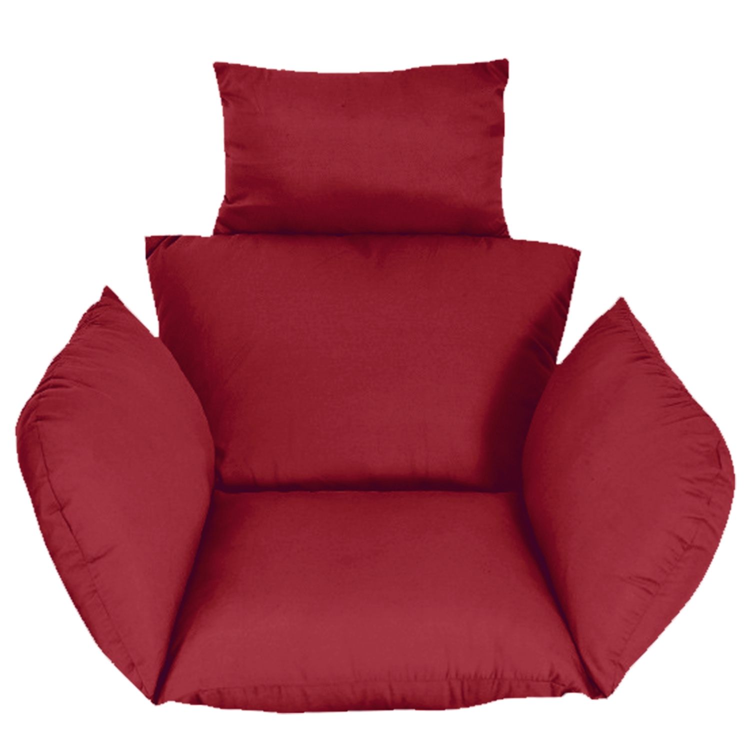 Egg Chair Cushion Hanging Basket Seat Cushion Thicken Soft Egg Swing Chair Pad Hanging Egg Chair Cushion with Headrest - Image 22