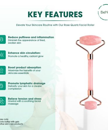 Rose Quartz Face Roller