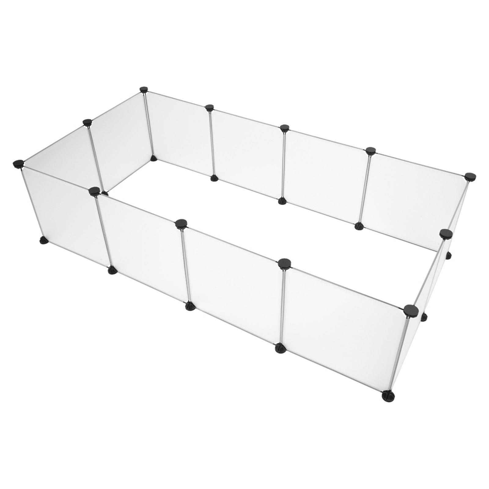 Pet Playpen, Portable Large Plastic Yard Fence Small Animals, Puppy Kennel Crate Fence Tent - Image 3