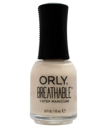 Breathable Treatment Plus Color - 20949 Almond Milk by Orly for Women - 0.6 oz Nail Polish