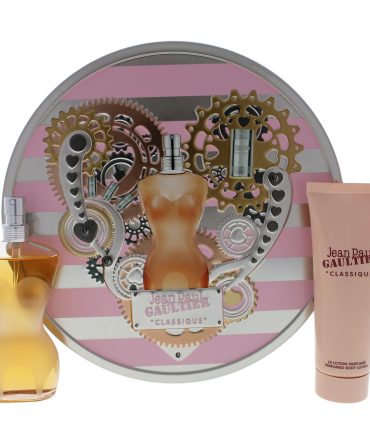 Classique by Jean Paul Gaultier for Women - 2 Pc Gift Set 1.7oz EDT Spray, 2.5oz Perfumed Body Lotion