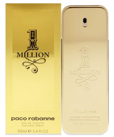 1 Million by Paco Rabanne for Men - 3.4 oz EDT Spray