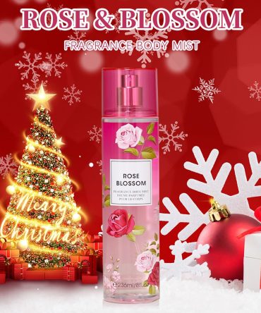 8 Fl.Oz/ Hair And Body Mist for Women, Floral Scented Spray, Refreshing Body Mist, Enduring Fragrance, Ideal for Everyday Use, Dates, Celebrations, And Gifting