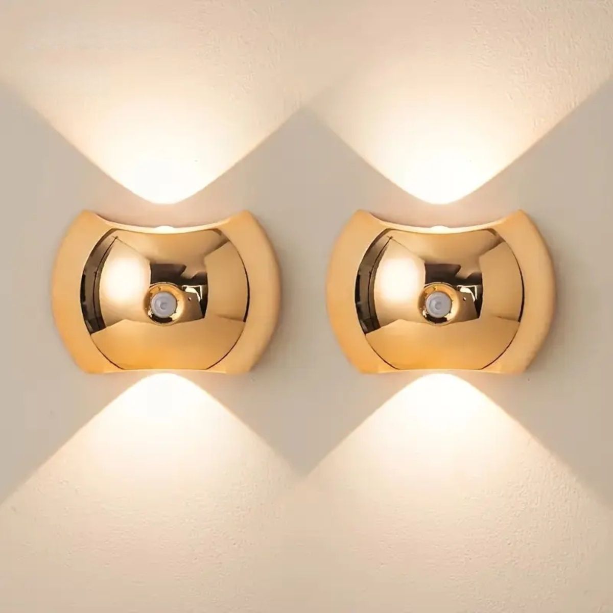 LED Modern Indoor Wall Light with Motion Sensor 3 Color Modes 2700K/4500K/6500K USB Rechargeable Magnetic Portable Wall Sconce for Living Room Bedroom 2 Packs - Image 27