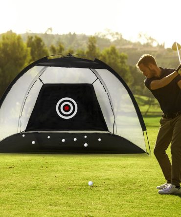 Golf Net, 78.7x39.4x55.1in for Backyard Driving Chipping Training Swing with Target Mat Balls for Outdoor Indoor,Gifts for Men Dad Him and Golfer