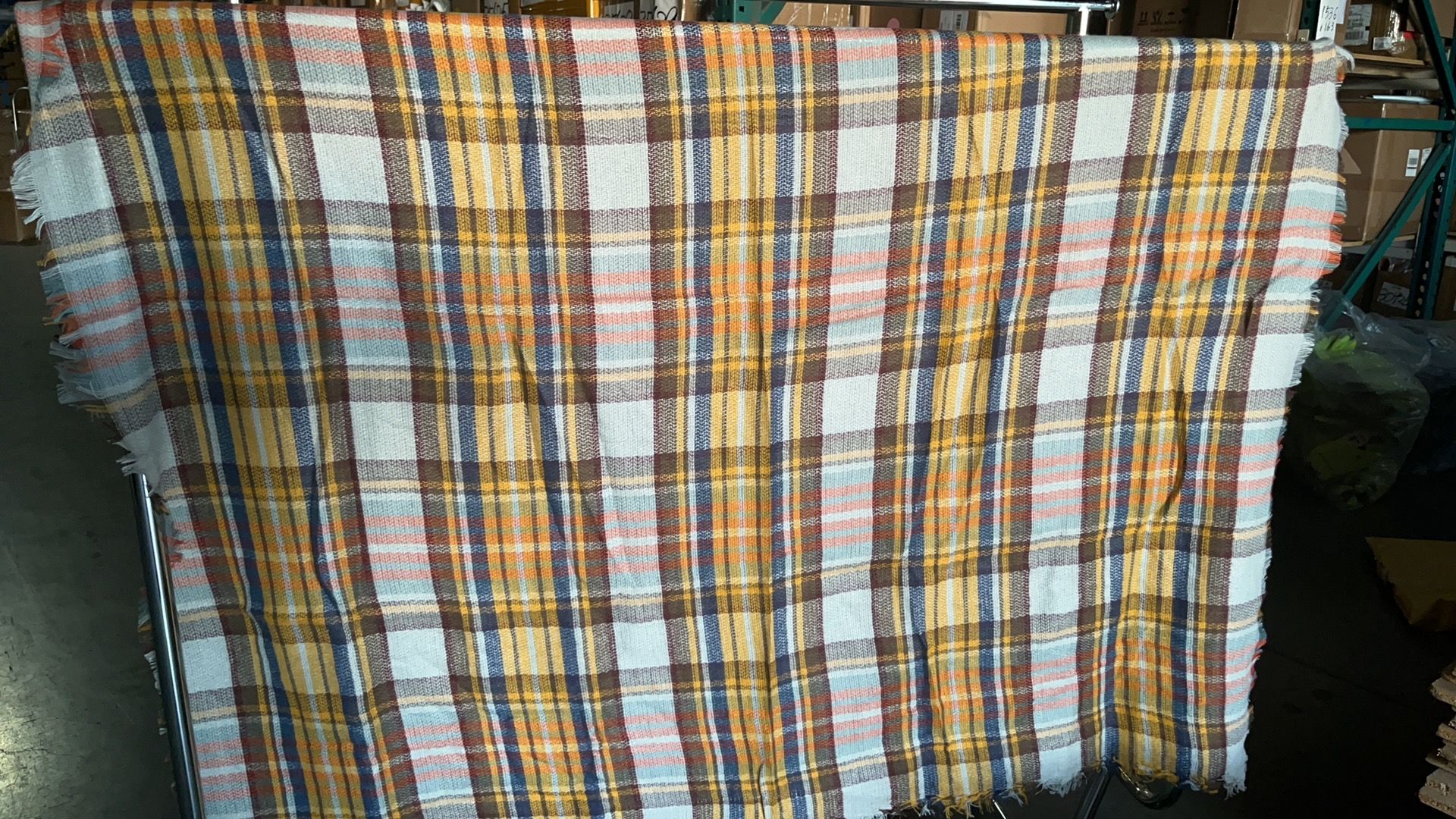Womens Fall Winter Scarf Plaid Tassel Soft Warm Blanket Scarves Womens Shawl Wraps - Image 40