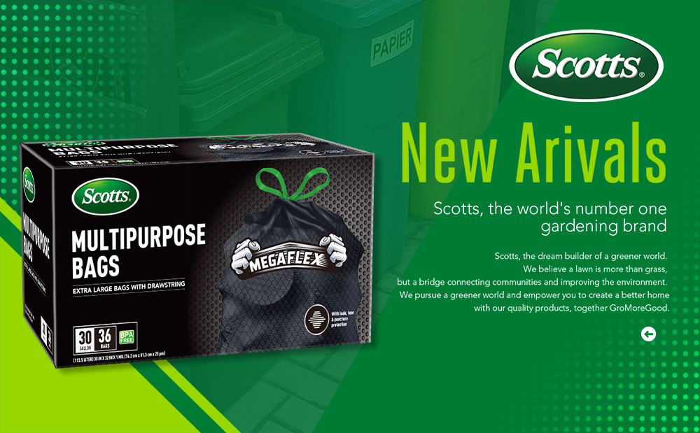 Scotts 36 Bags 30 Gallon Box Disposable Non-Rip Black Large Drawstring Garbage Bags, Suitable for Large Kitchen Garbage Cans, Super Strong 113.5L, Home, Commercial Multi-purpose Trash Bag - Durable, - Image 7