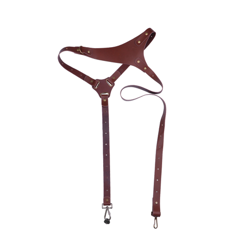 Genuine Leather Camera Shoulder Strap Adjustable - Image 3