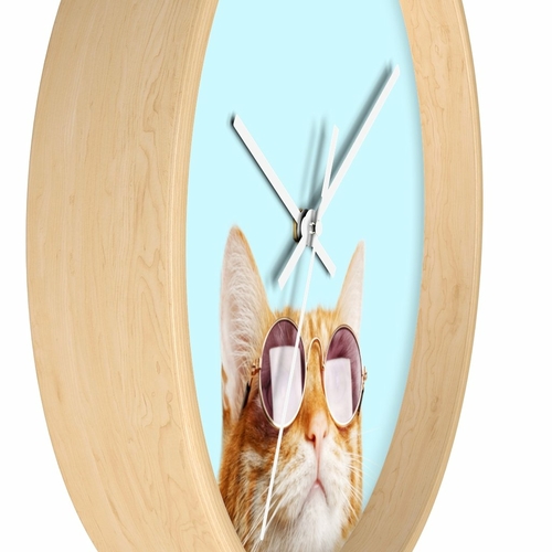 Cat is Alway's Right Wall clock - Image 17