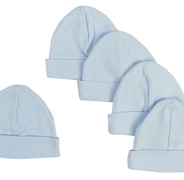 Blue Baby Cap (Pack of 5)