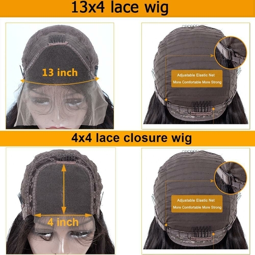 Deep Wave 180% Density 4x4 Short Bob 13x4 Lace Front Human Hair Wig - Image 5
