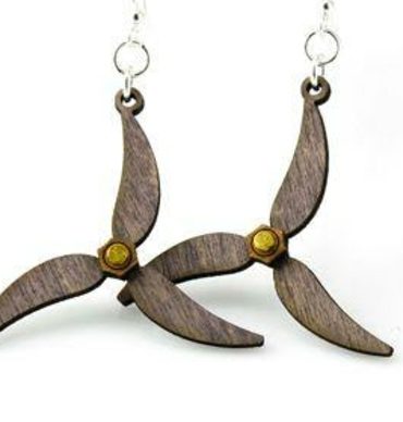 Propeller Earrings # 1427