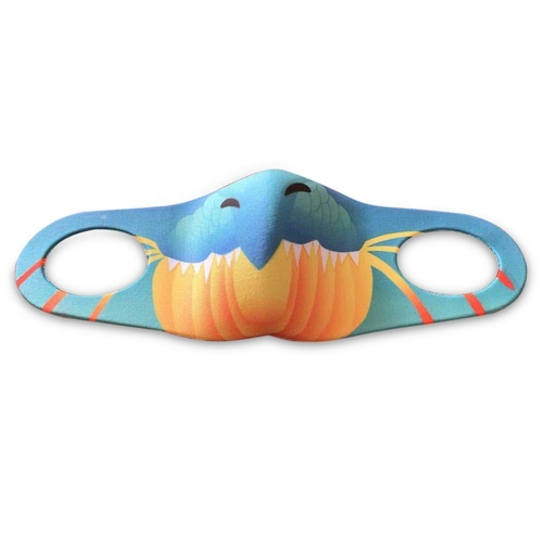 Premium Animal Printed Kids Ninja MASQ ( Dragon, Cat, Dog and Shark- 4 - Image 12