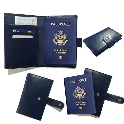 Passport Wallet with RFID Safe Lock - Image 3