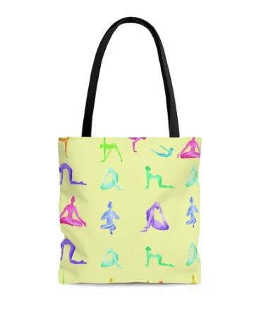 Yoga Sanctuary Everyday Yellow Tote Bag